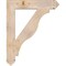Ekena Millwork Funston Arts & Crafts Smooth Bracket, Douglas Fir, 5 1/2"W x 34"D x 42"H BKT06X34X42FST03SDF - alternate 4